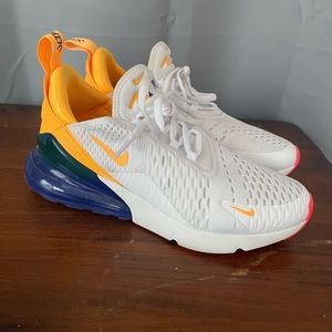 Women’s Nike Airmax 270 (blue/yellow/pink)